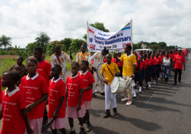10-årsjubileum for Rotaryprosjektet The David school i Sierra Leone